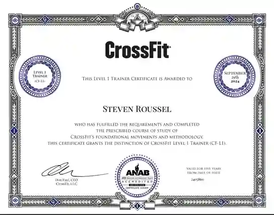 CrossFit Level 1 Trainer